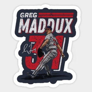 Greg Maddux Atlanta Dash Sticker